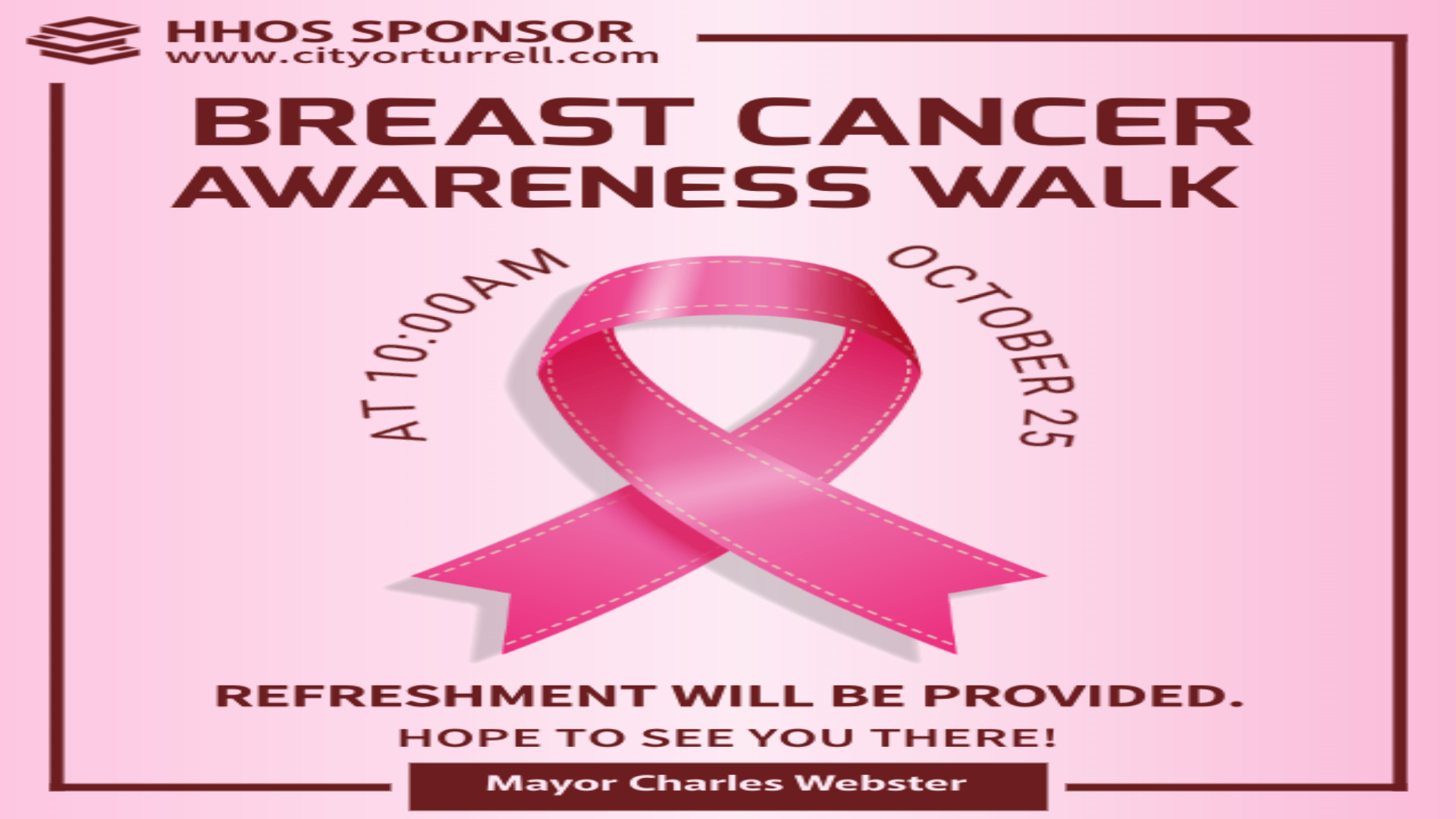 Hosted by HHOS CARES